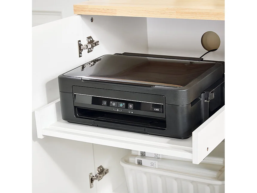 SoBuy armário de impressora, Armário para impressora, carrinho de livros ASK07-WN