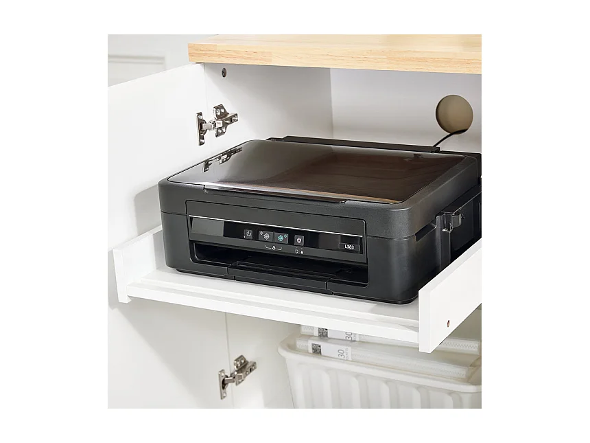 Stół biurowy z 3 szufladami ASK07-WN