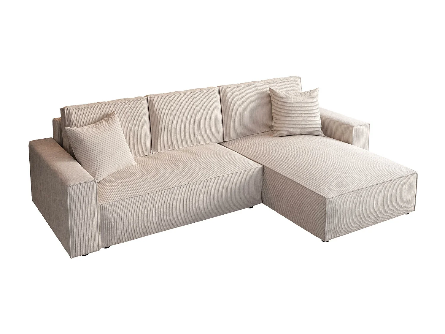 SLAAPBANK Parys l met slaapfunctie beige