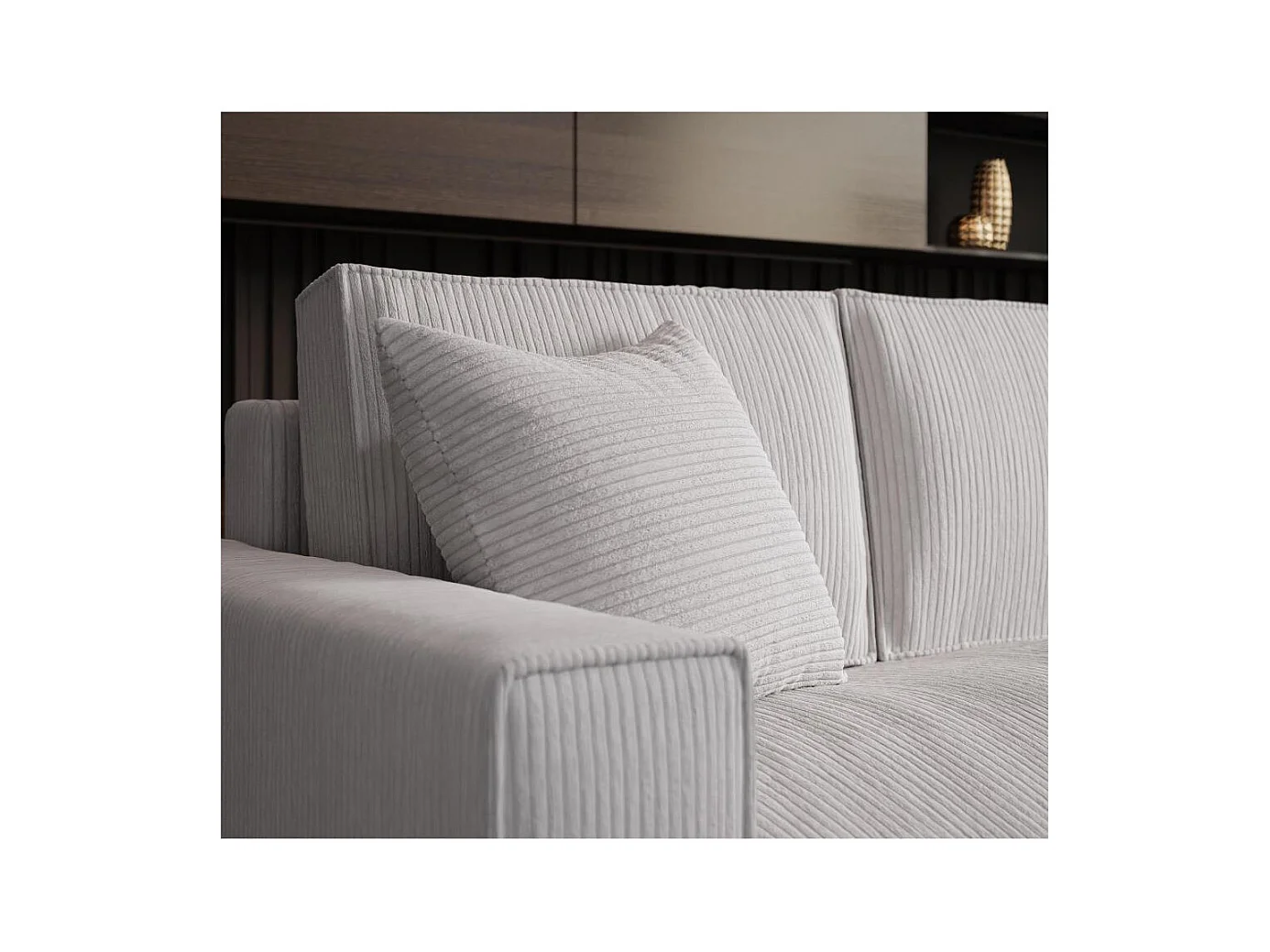 SCHLAFSOFA Parys l mit Schlaffunktion hellgrau