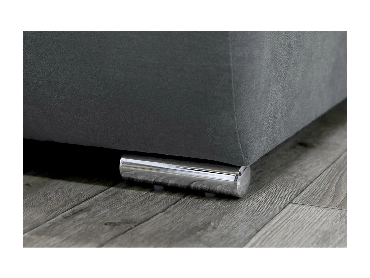 SCHLAFSOFA Draco L mit Schlaffunktion links grau