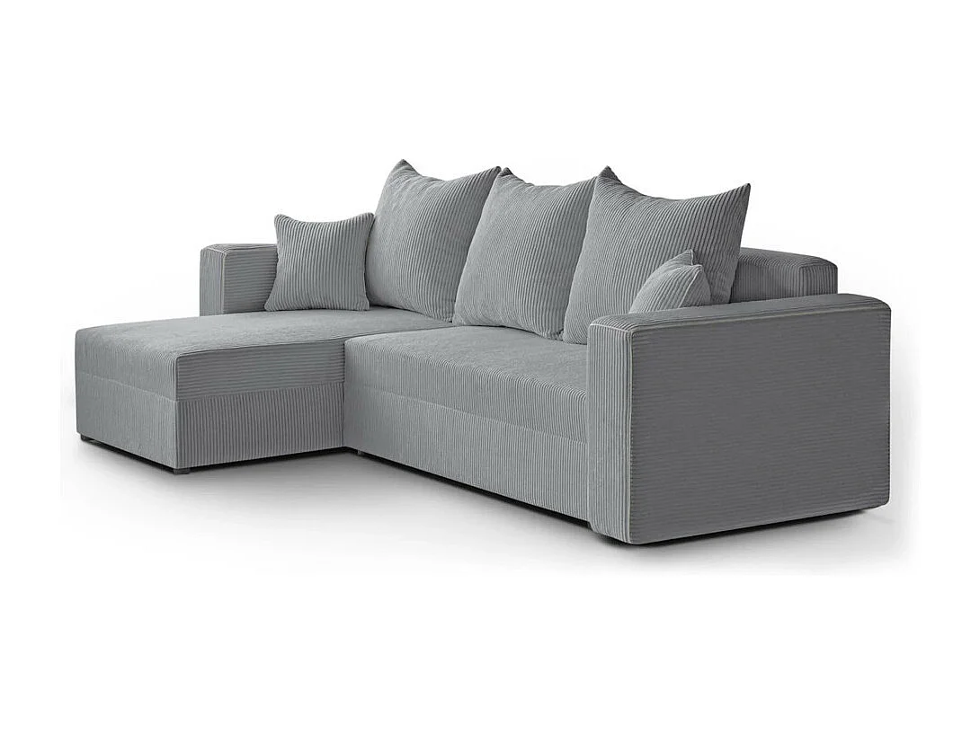 ECKSCHLAFSOFA Hamlet L Hellgrau