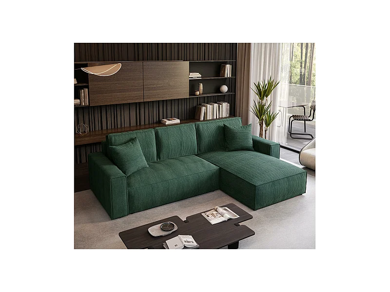 SCHLAFSOFA Parys l mit Schlaffunktion grün