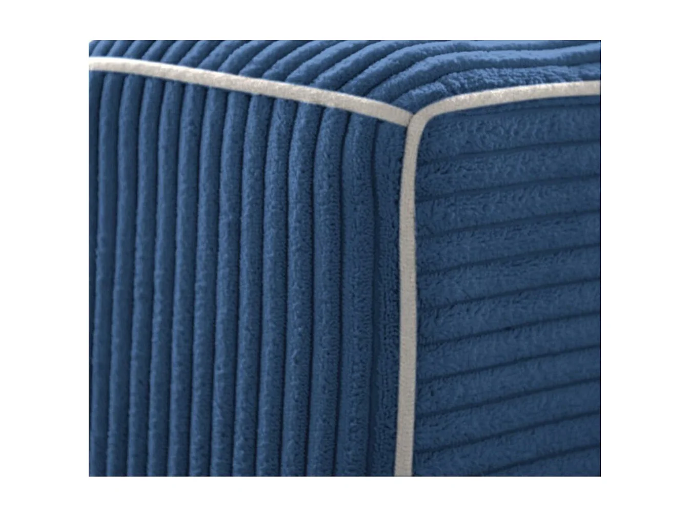 Canapé-lit Hamlet L bleu foncé