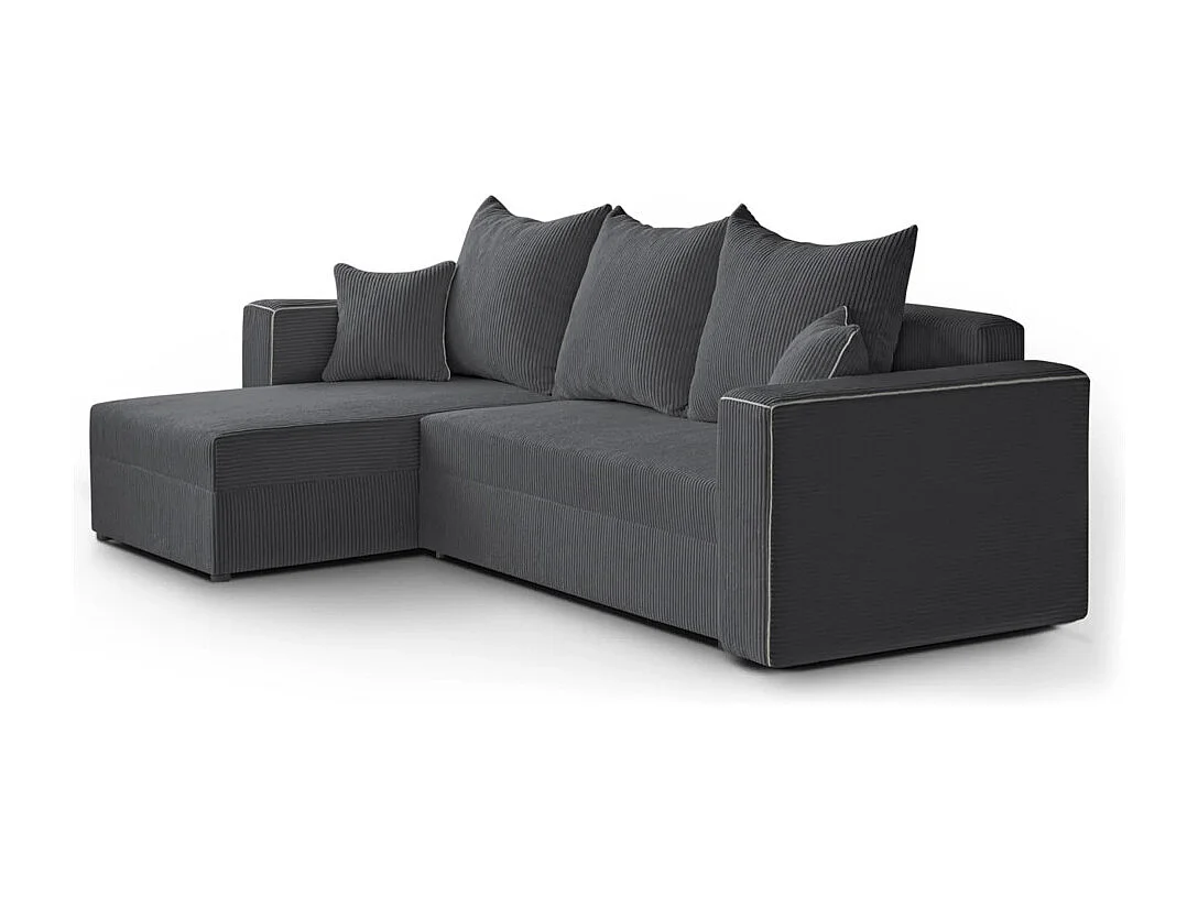 Canapé-lit Hamlet L Gris