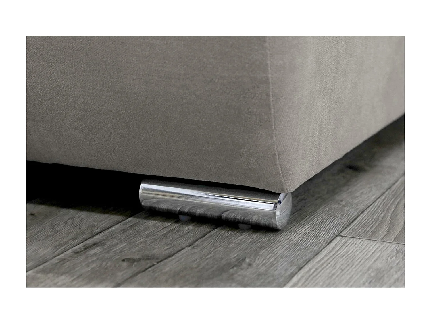 Slaapbank Draco L met slaapfunctie rechts beige