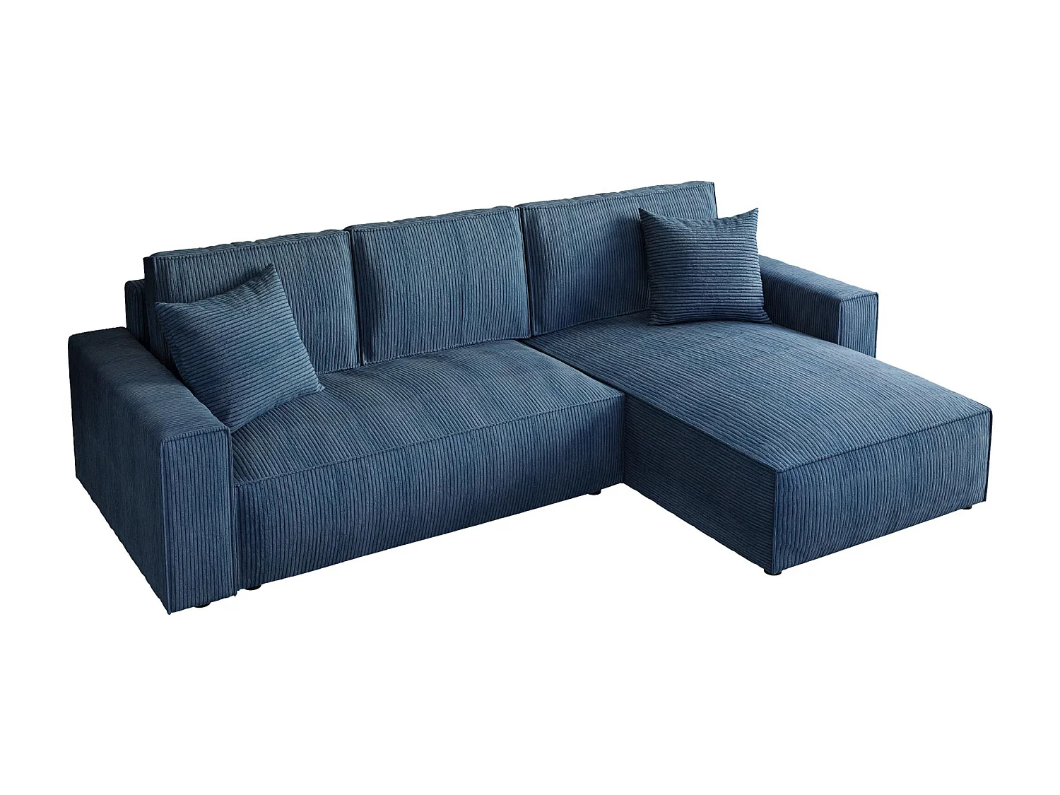 SCHLAFSOFA Parys l mit Schlaffunktion blau