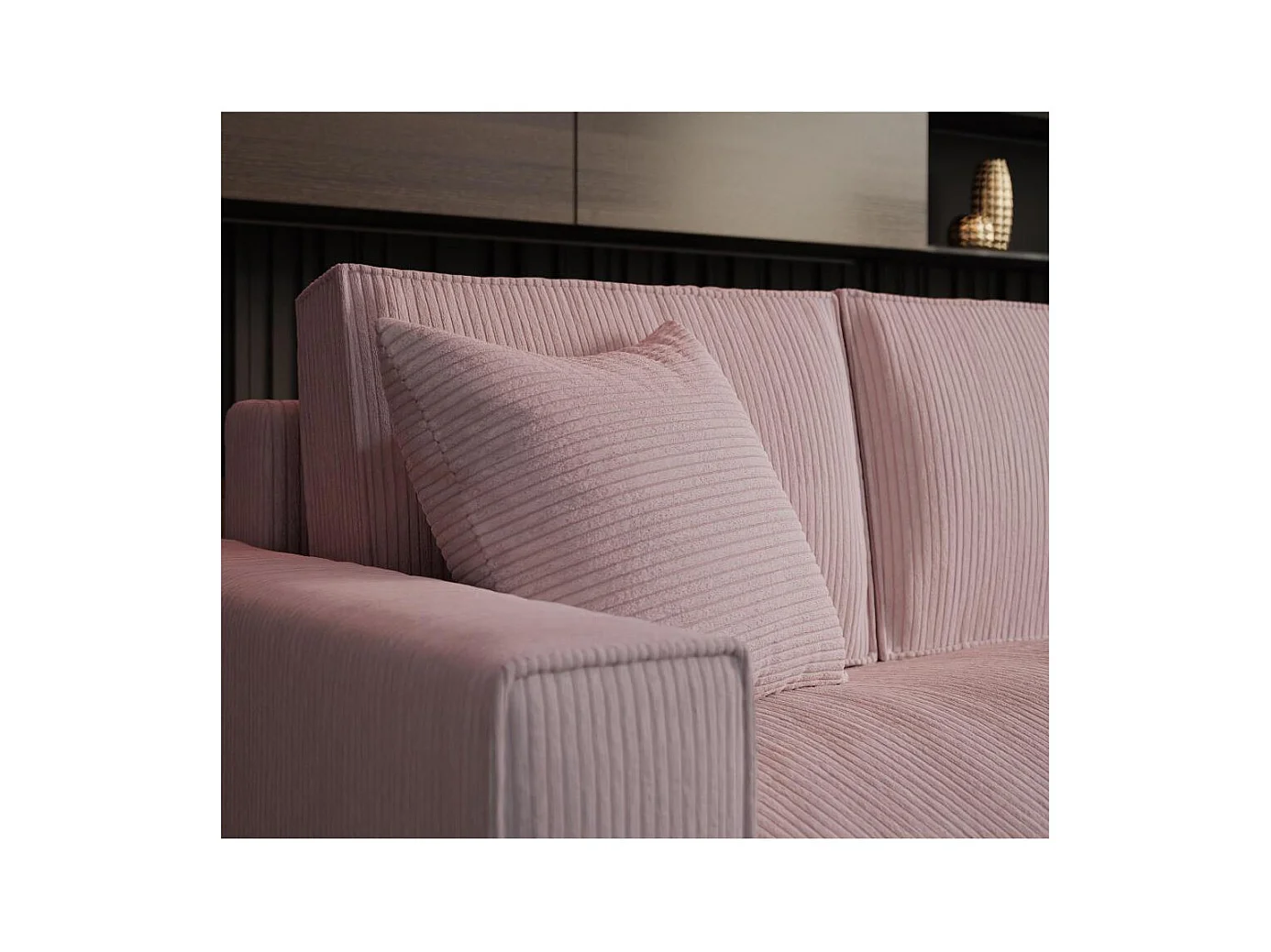 SCHLAFSOFA Parys l mit Schlaffunktion rosa