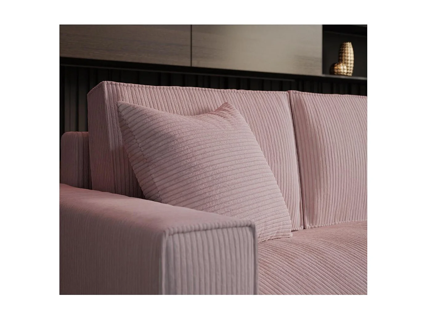 SLAAPBANK Parys met slaapfunctie roze