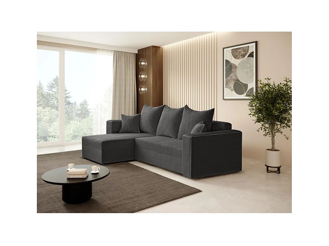 ECKSCHLAFSOFA Hamlet L Dunkelgrau