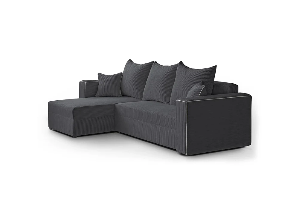 ECKSCHLAFSOFA Hamlet L Dunkelgrau