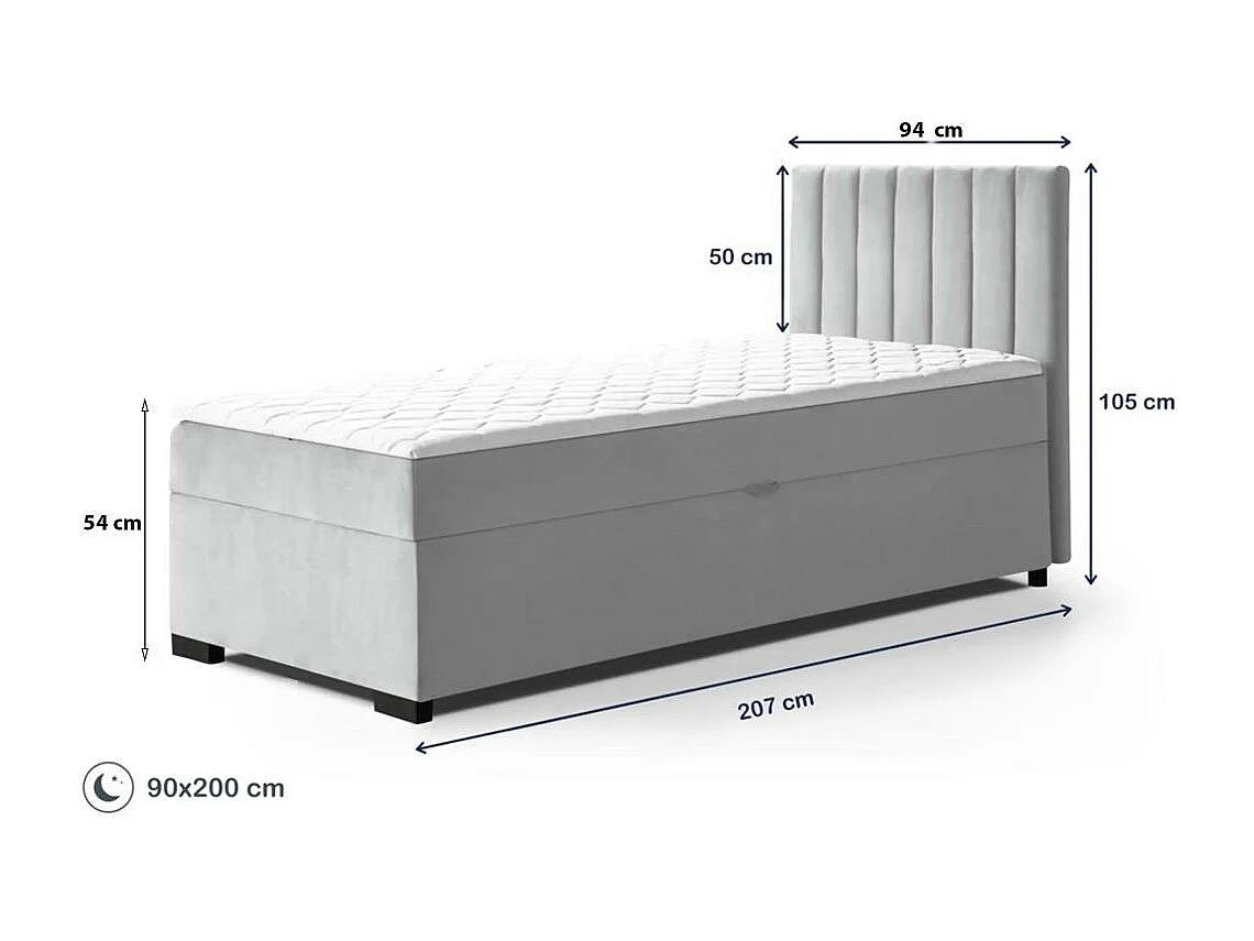 BED Eric 94/207/105 beige