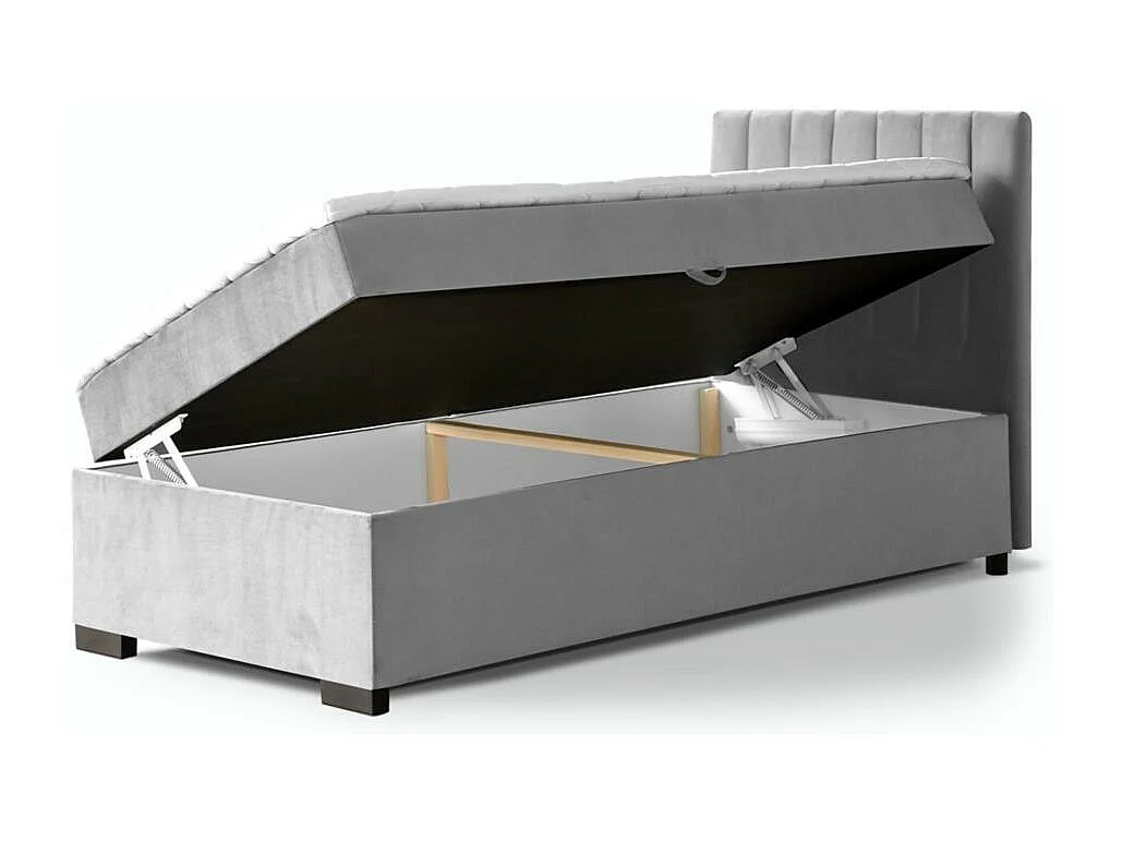 POLSTERBED Eric 94/207/105 roze