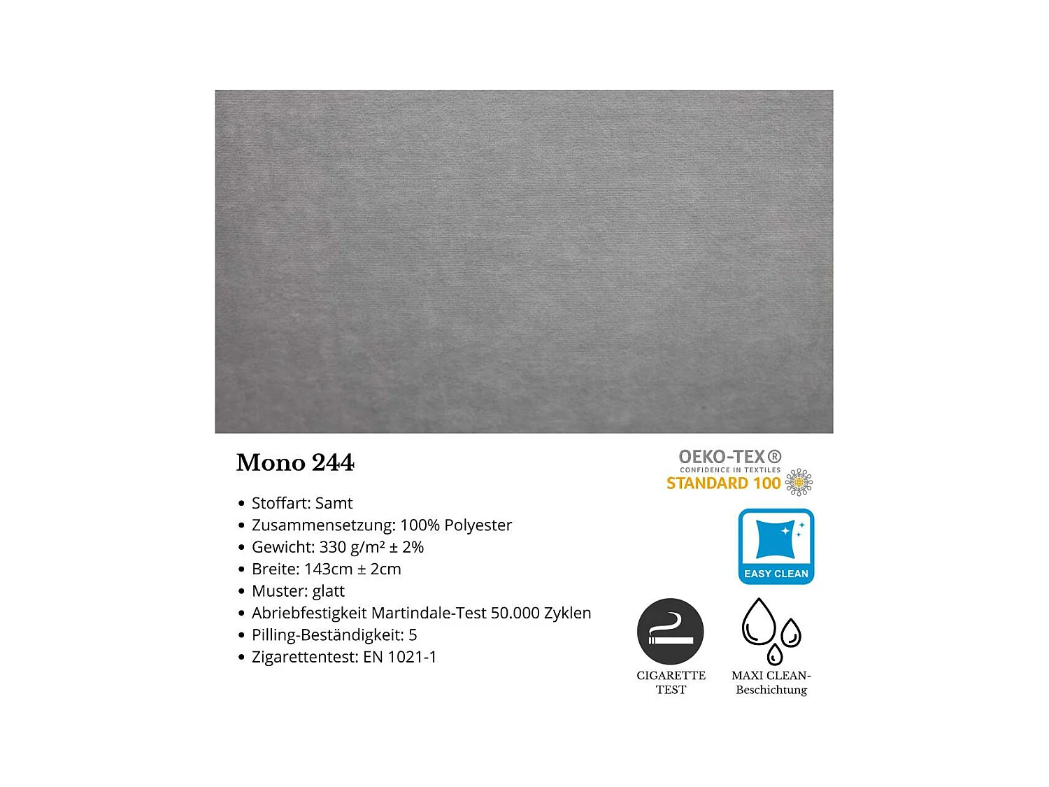 LIT COUCHÉ Eric 94/207/105 gris