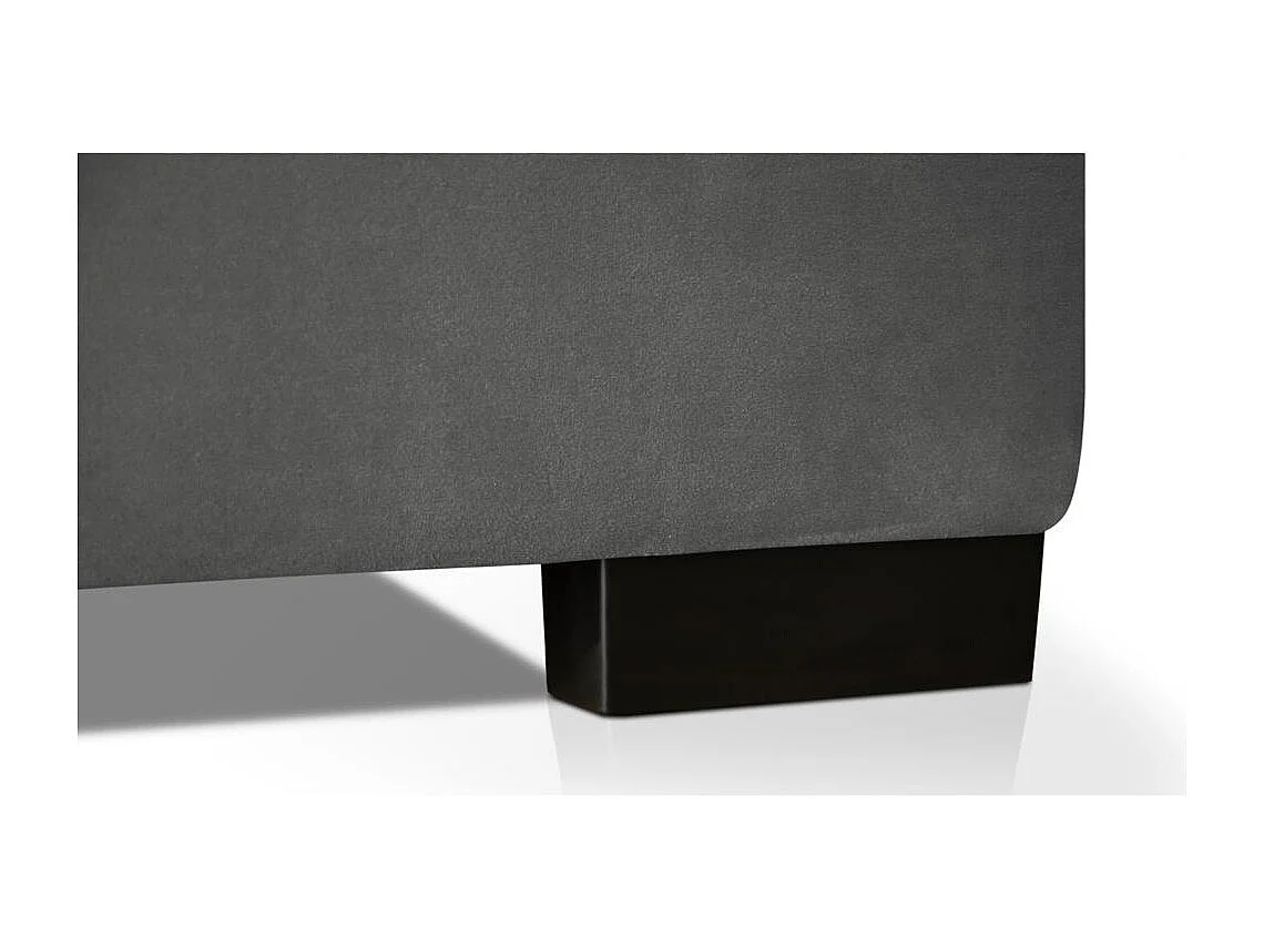 POLSTERBETT Eric 94/207/105 dunkelgrau