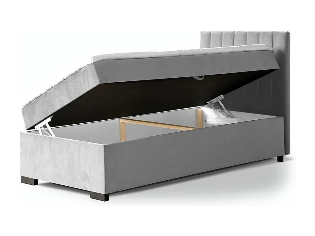 BED Eric 94/207/105 donkergrijs