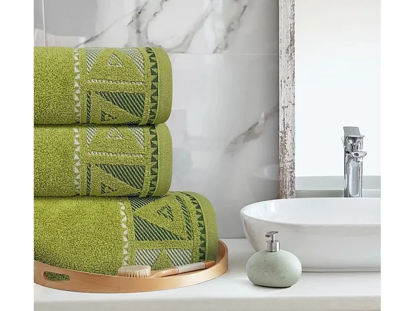 Ręcznik Greno Yolo 50x90 Olive 450 g/m2 Premium