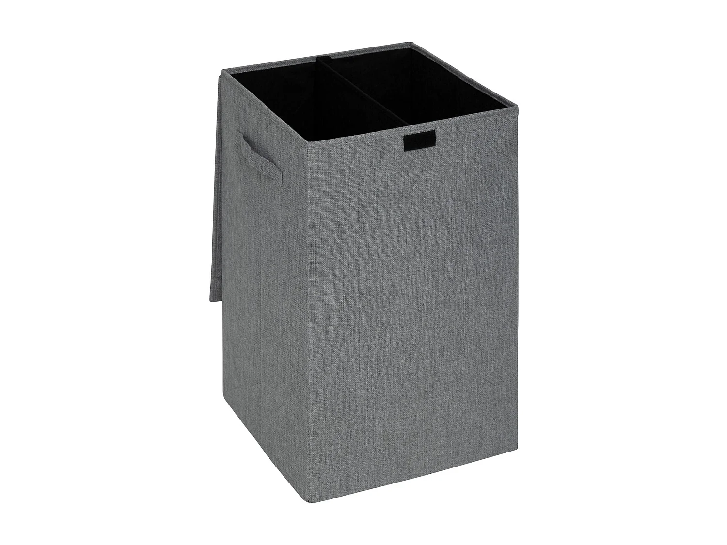 Panier à Linge Avec Séparateur "Colors" 74L Gris Béton