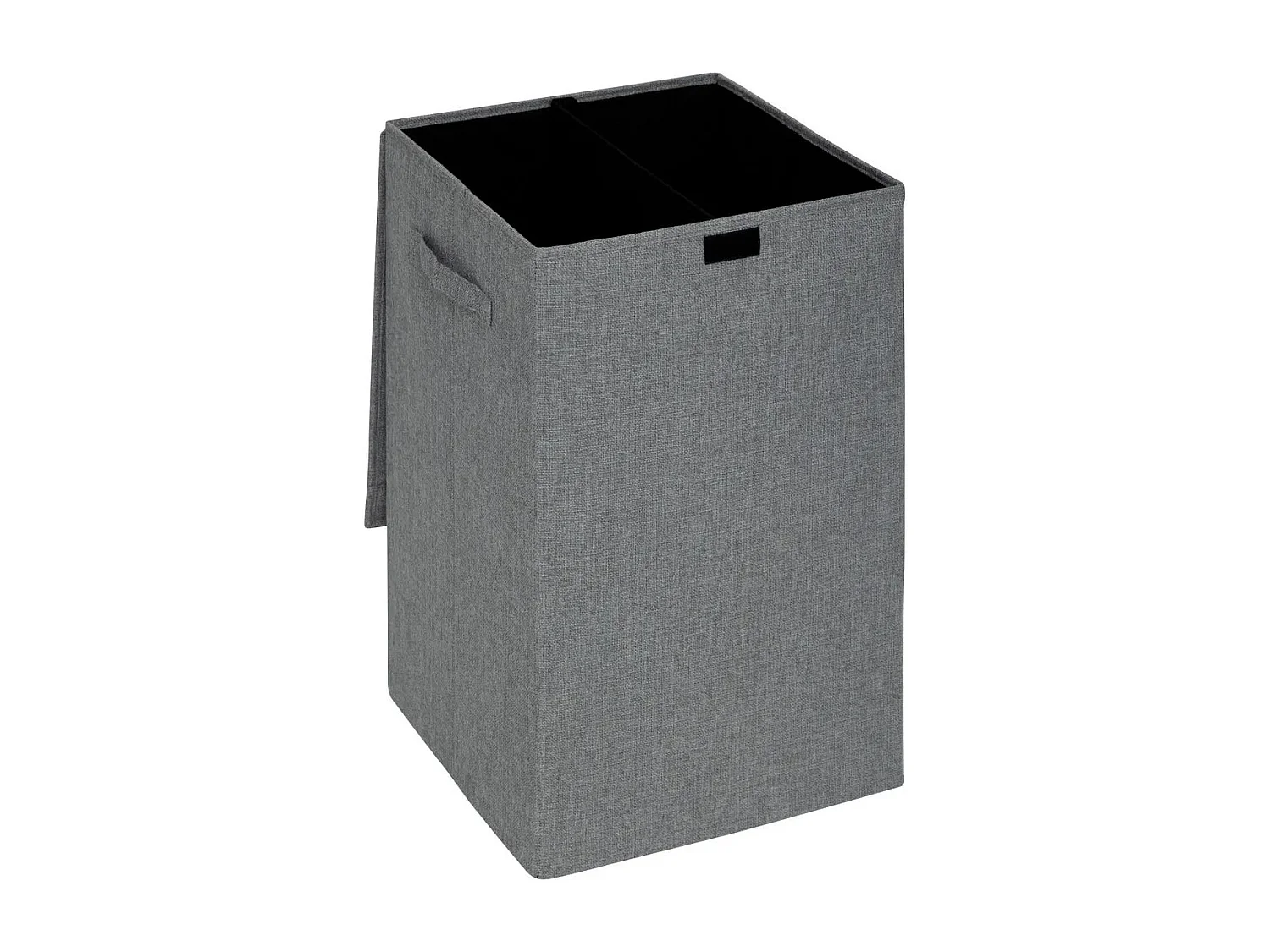 Panier à Linge Avec Séparateur "Colors" 74L Gris Béton