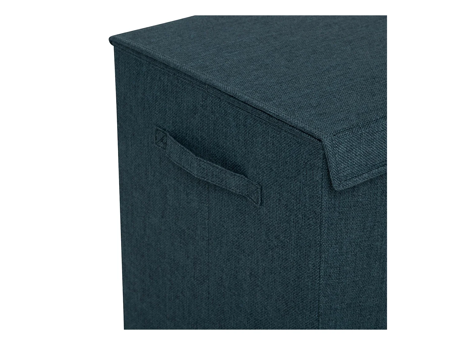 Panier à Linge Avec Séparateur "Colors" 74L Bleu Pétrole