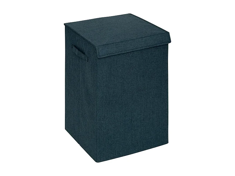 Panier à Linge Avec Séparateur "Colors" 74L Bleu Pétrole