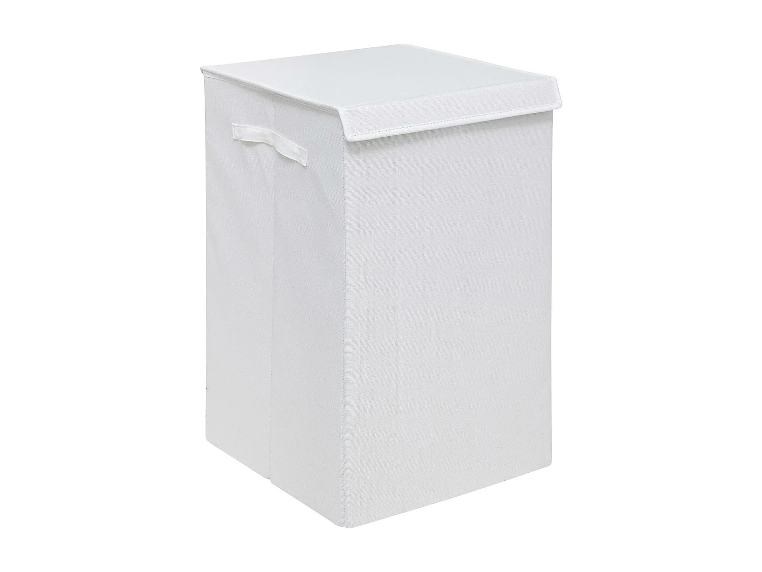 Panier à Linge Avec Séparateur "Colors" 74L Blanc