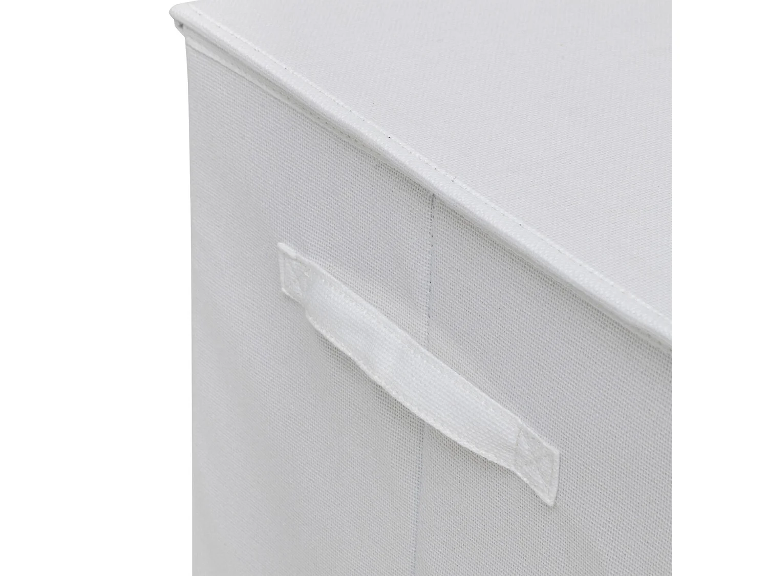 Panier à Linge Avec Séparateur "Colors" 74L Blanc