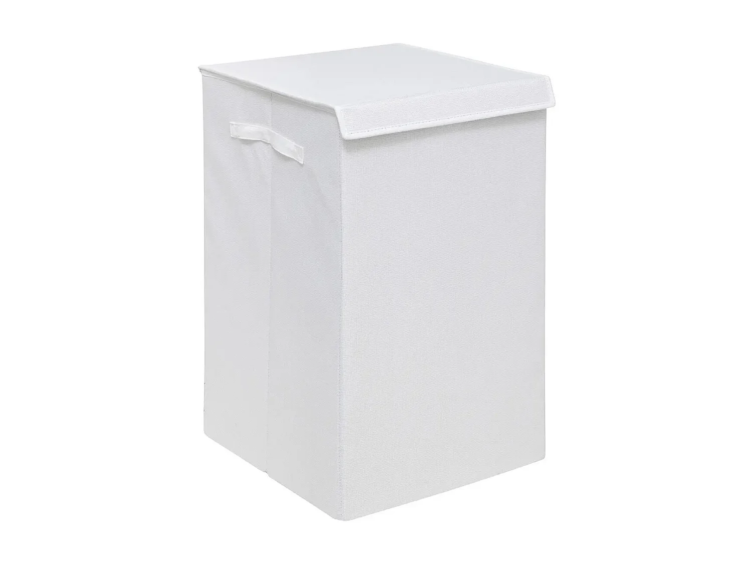 Panier à Linge Avec Séparateur "Colors" 74L Blanc