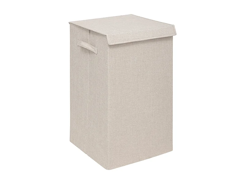 Panier à Linge Avec Séparateur "Colors" 74L Beige Lin