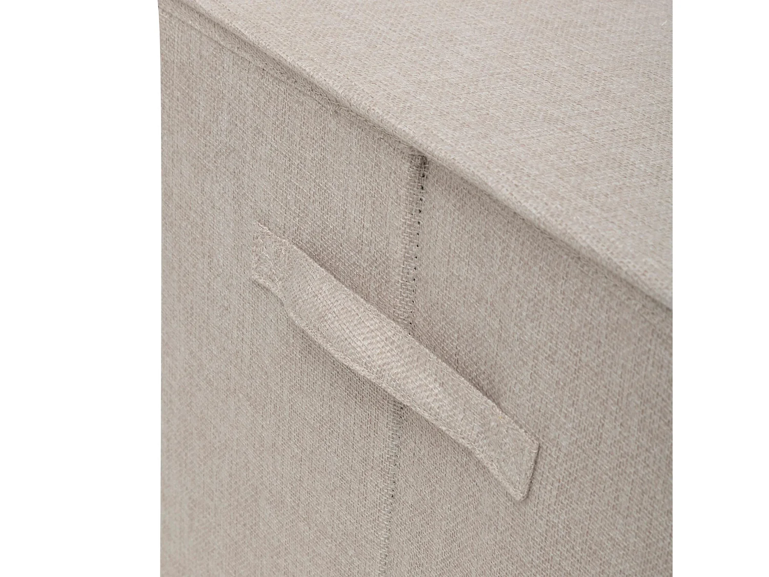 Panier à Linge Avec Séparateur "Colors" 74L Beige Lin