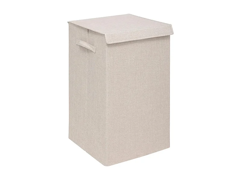 Panier à Linge Avec Séparateur "Colors" 74L Beige Lin