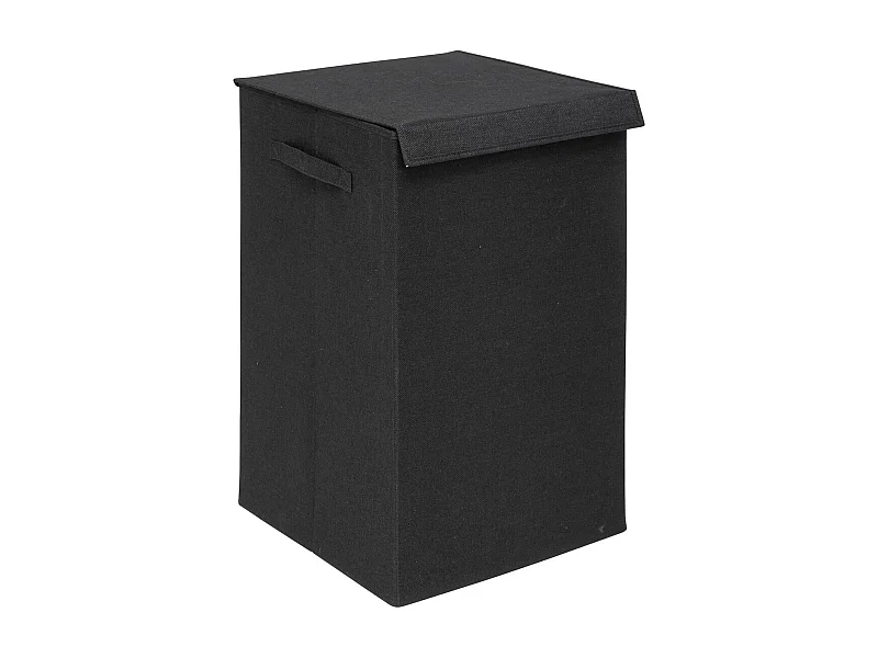 Panier à Linge Avec Séparateur "Colors" 74L Noir Khol