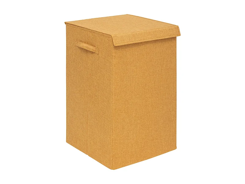 Panier à Linge Avec Séparateur "Colors" 74L Jaune Moutarde