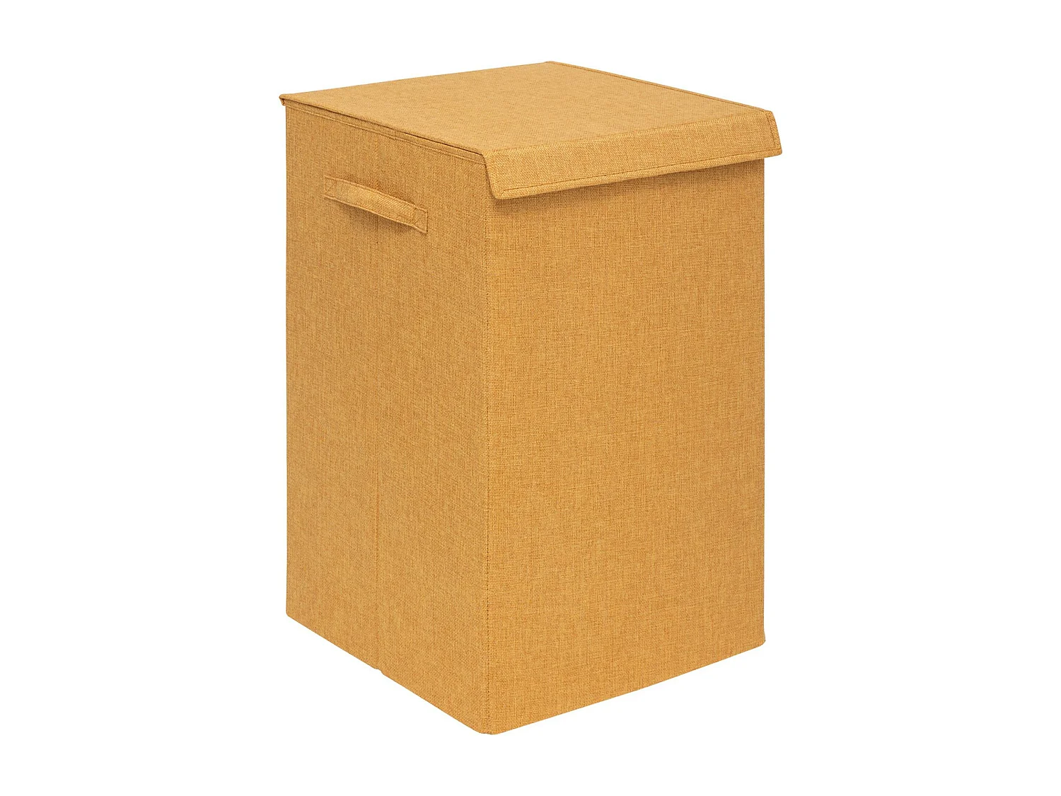 Panier à Linge Avec Séparateur "Colors" 74L Jaune Moutarde