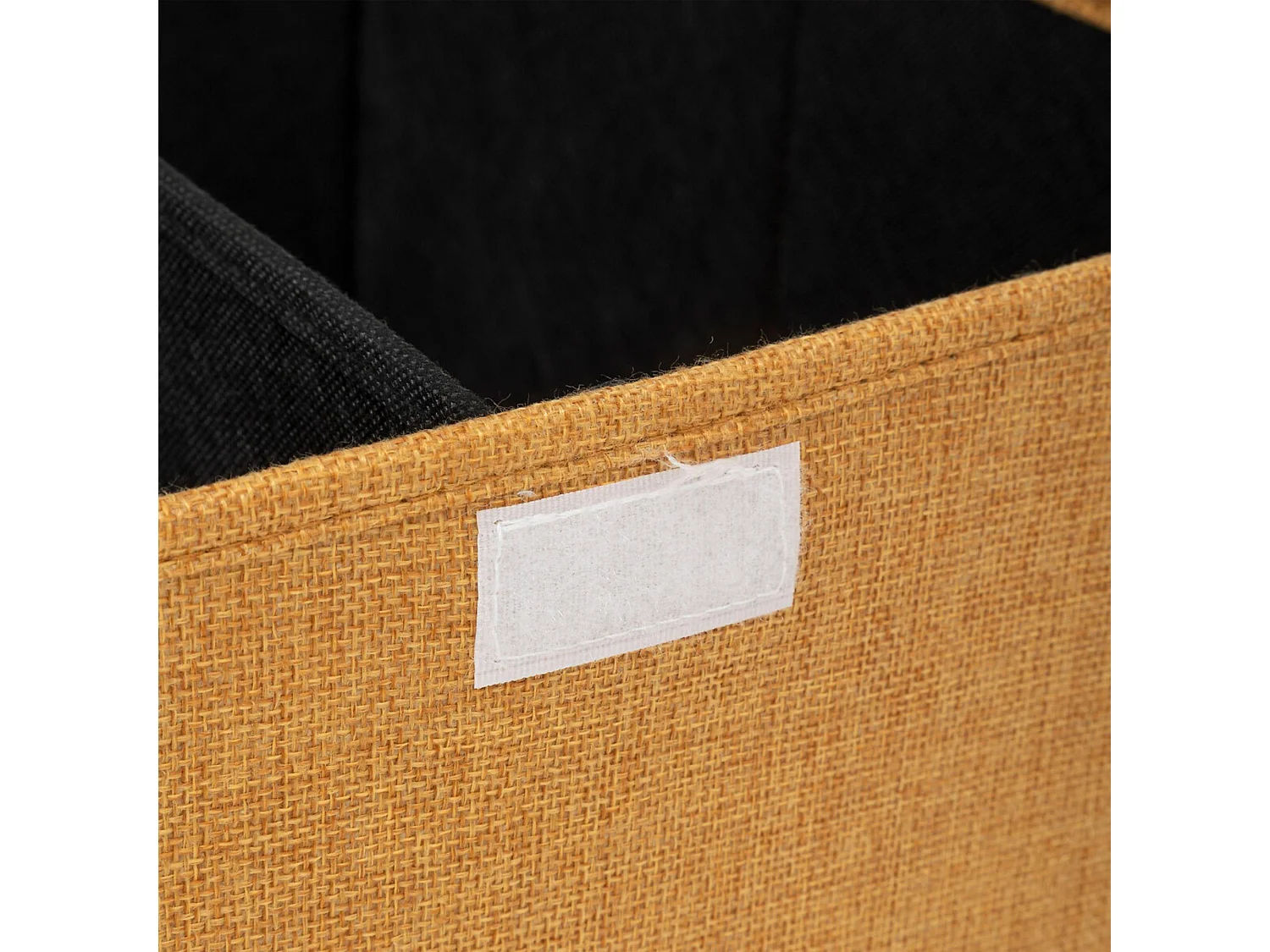 Panier à Linge Avec Séparateur "Colors" 74L Jaune Moutarde