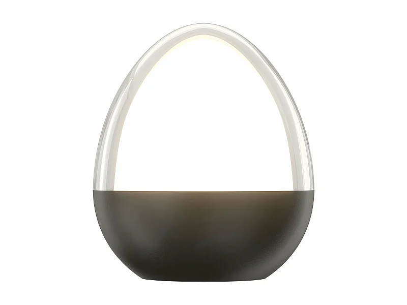 Lampe de table sans fil OVIE Blanc Aluminium H12cm