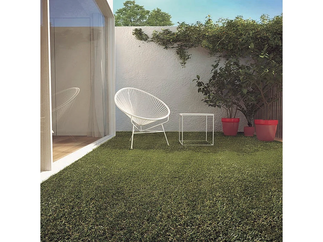 Kunstgras - " Green Essen 20 " - 1 x 4 x 0.02 m - Groen