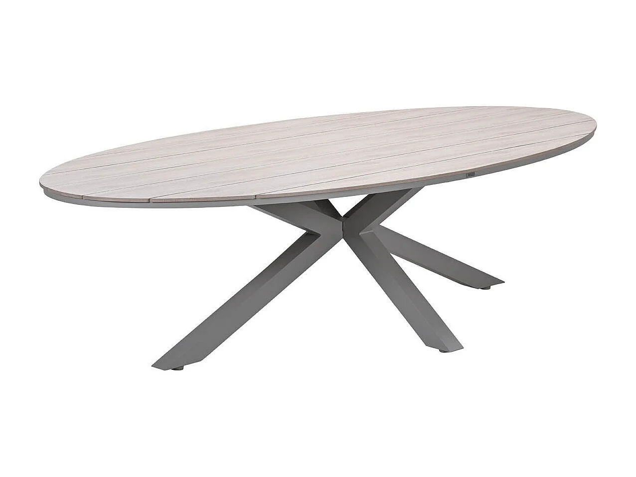 Table de jardin Garden Impressions Tulli - aspect teck clair 280x140 cm