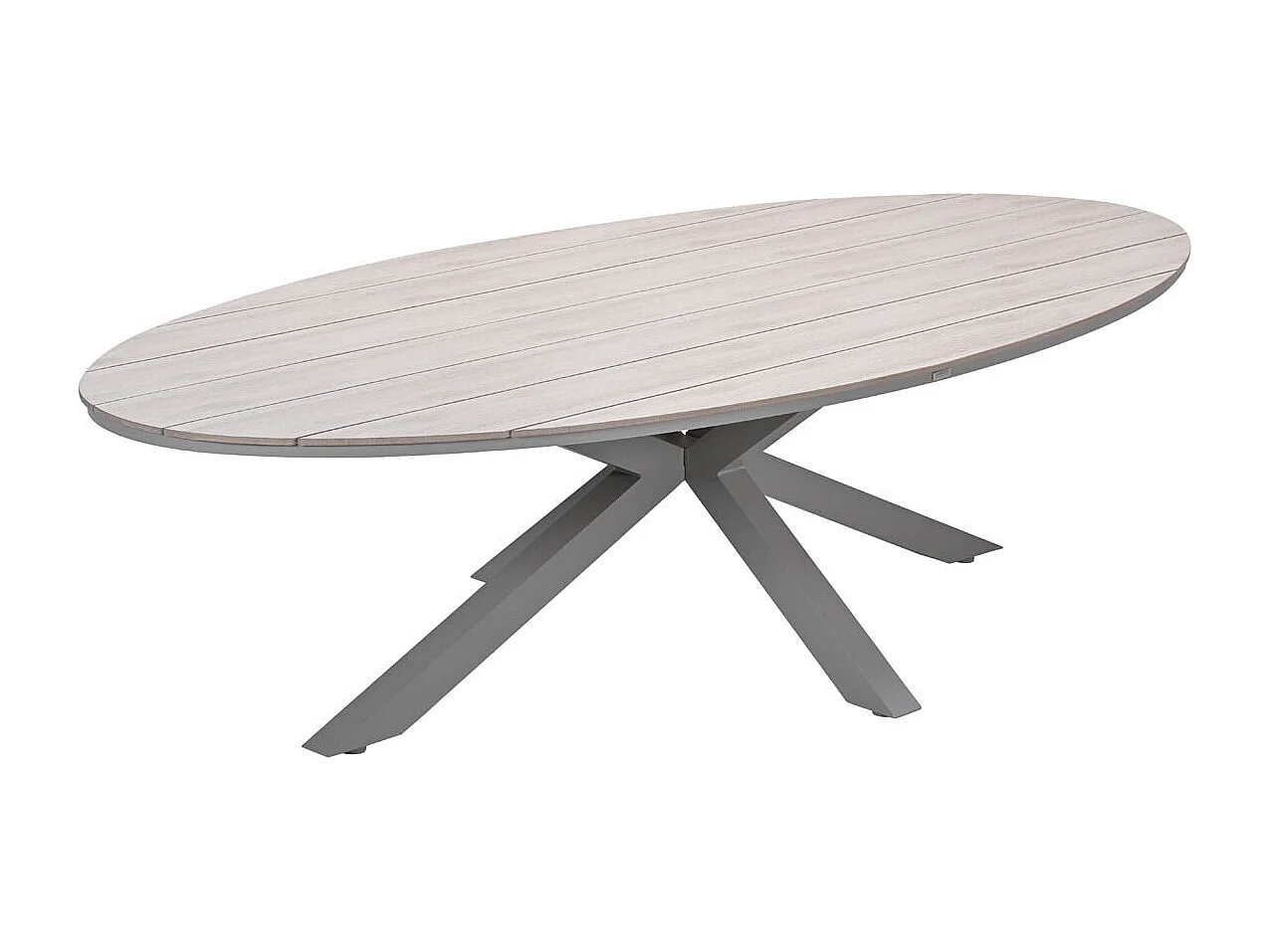 Table de jardin Garden Impressions Tulli - aspect teck clair 280x140 cm