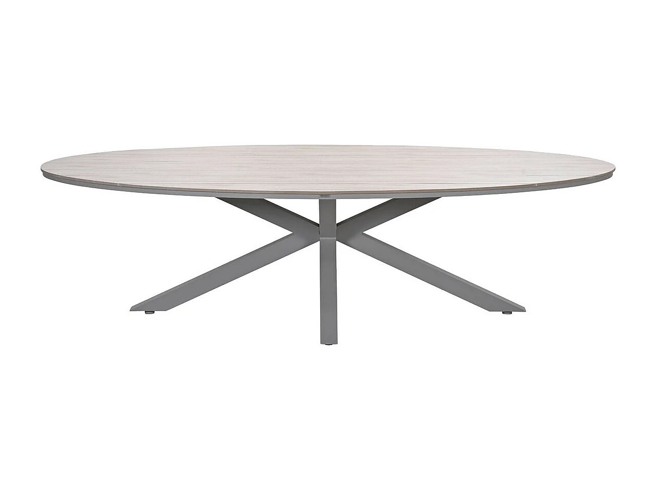 Table de jardin Garden Impressions Tulli - aspect teck clair 280x140 cm
