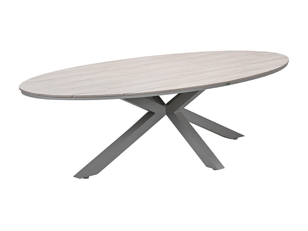Table de jardin Garden Impressions Tulli - aspect teck clair 280x140 cm