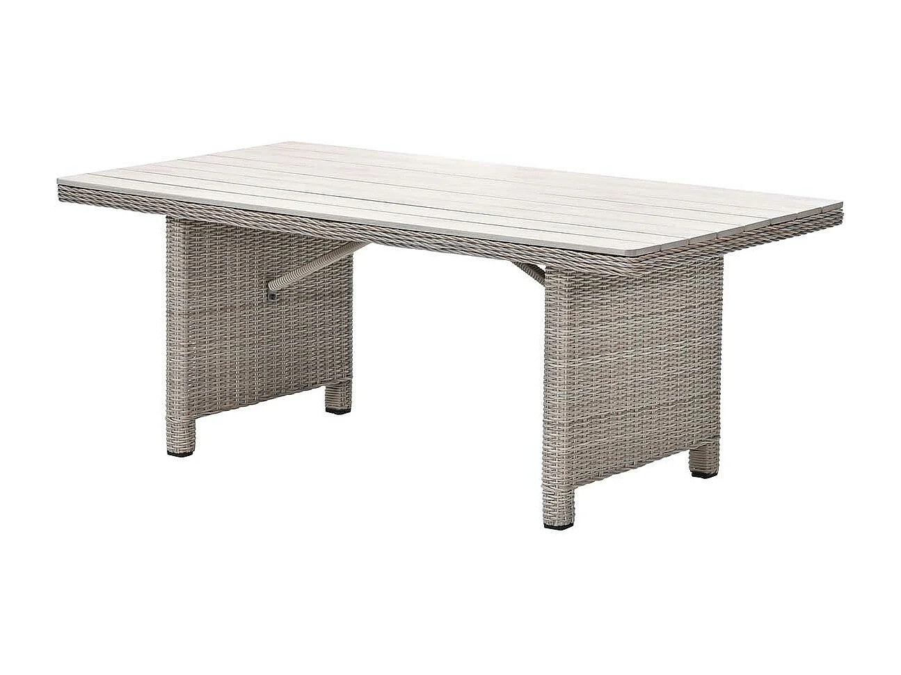 Garden Impressions Nova lounge tuintafel 170x90 cm - vintage willow