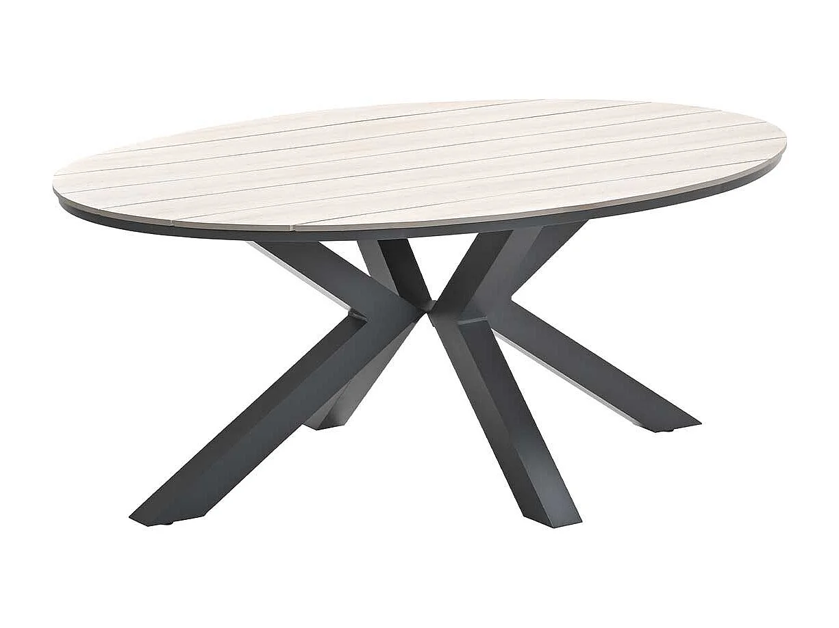 Garden Impressions Tulli tuintafel 180x115 cm - light teak look