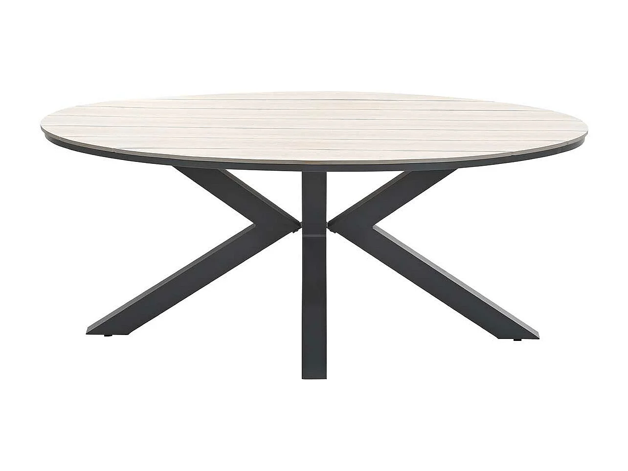 Garden Impressions Tulli tuintafel 180x115 cm - light teak look