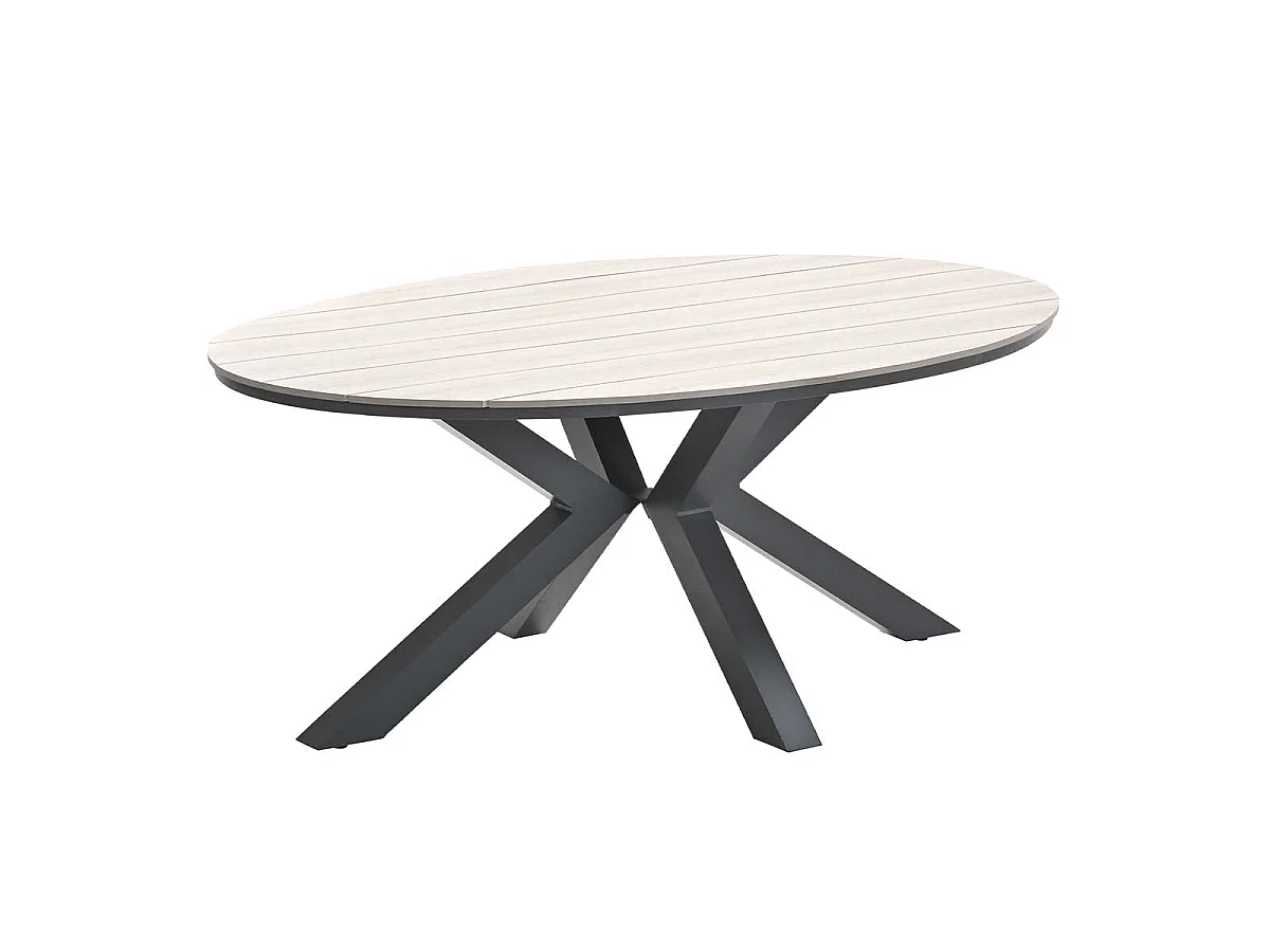 Garden Impressions Tulli tuintafel 180x115 cm - light teak look