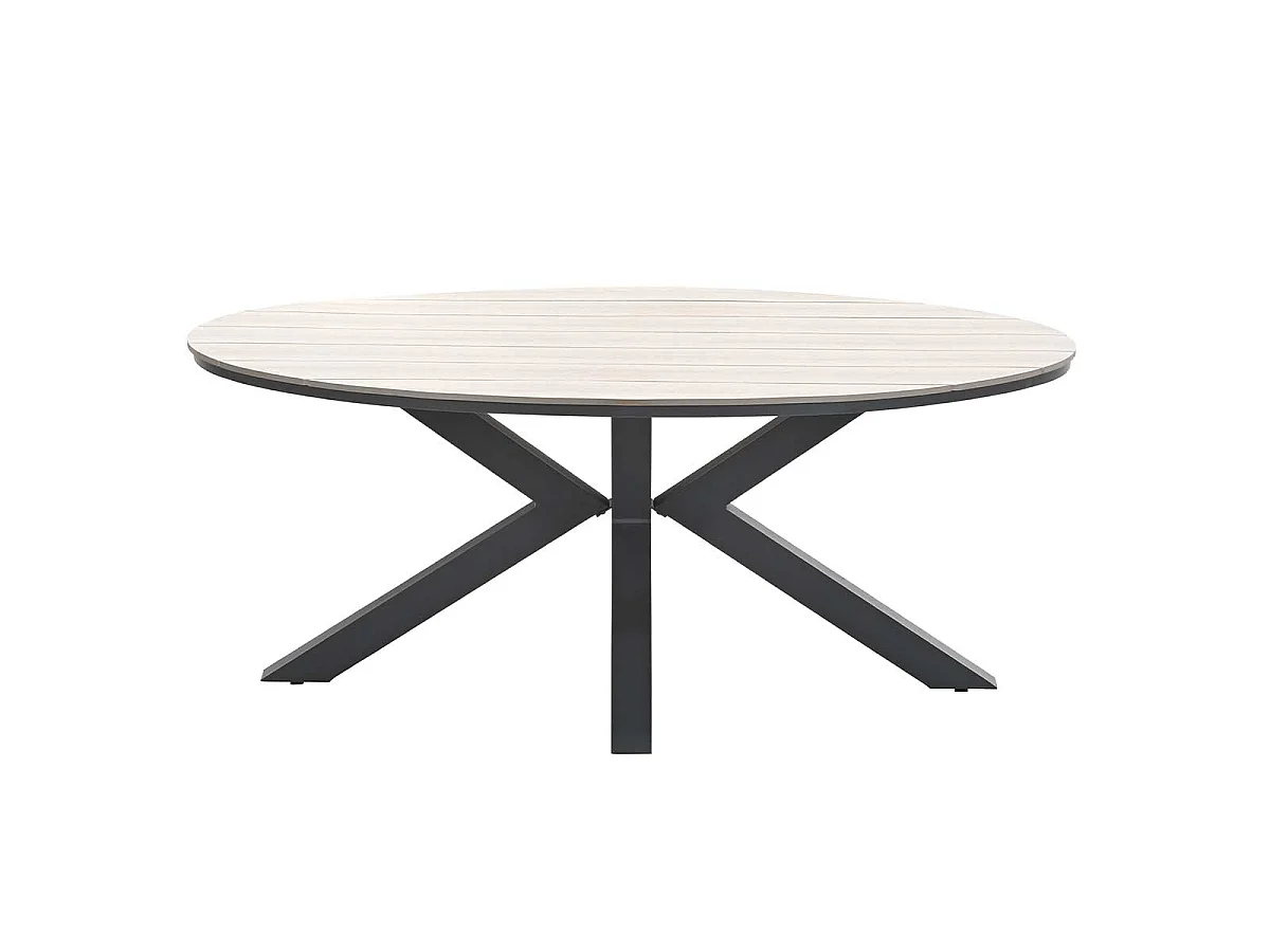 Garden Impressions Tulli tuintafel 180x115 cm - light teak look