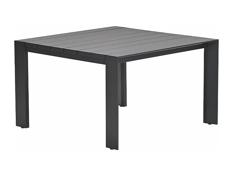 Garden Impressions Malakka lounge dining tafel 111,5x111,5 cm - donker grijs