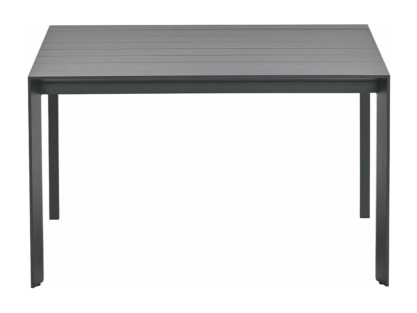 Garden Impressions Malakka lounge dining tafel 111,5x111,5 cm - donker grijs