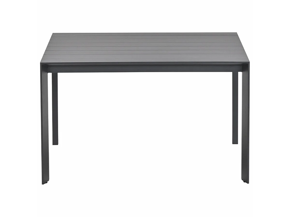 Garden Impressions Malakka lounge dining tafel 111,5x111,5 cm - donker grijs