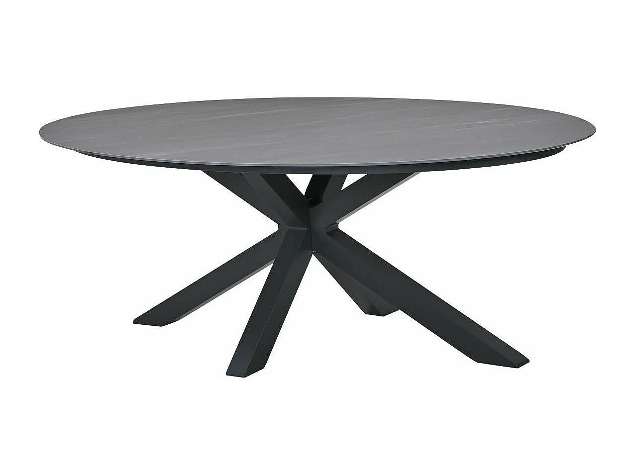 Table de jardin Garden Impressions Scot - gris Naples 230x115